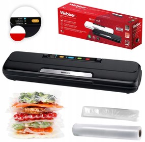 WEBBER Vákuová zváračka na balenie potravín 110W príslušenstvo čierna