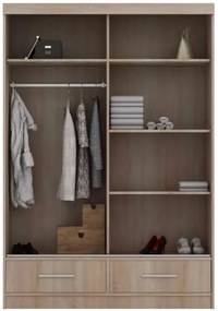 Šatníková skriňa Margo 150