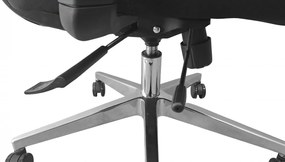 Kancelárska ergonomická stolička Neoseat FLEX PRO — čierna, nosnosť 150 kg