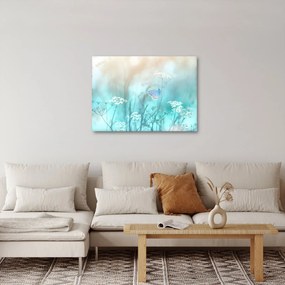 Obraz - Motýlik v modrom (70x50 cm)