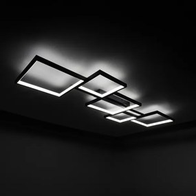 BRILAGI - LED Stropné svietidlo SHIFT LED/42W/230V 4000K 47,5x122 cm čierna