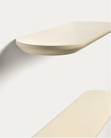 Béžové police v súprave 2 ks 55 cm Arely – Kave Home