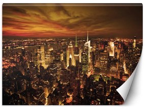 Fototapeta, Půlnoční Manhattan - 350x245 cm