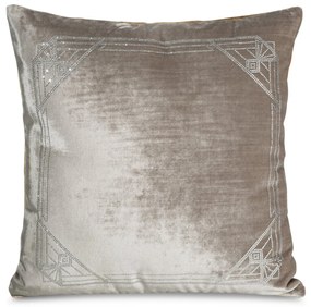 DEKORAČNÁ OBLIEČKA NA VANKÚŠ ROYAL9 45X45 CM BÉŽOVÁ