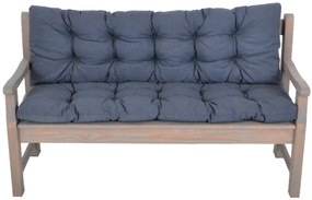 Podložka pod lavicu PREMIUM 180 x 45 cm, tmavosivá