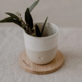 Eulenschnitt Drevená podtácka Oak Coffee Lover