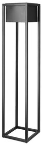 Kvetináč so stojanom 100 cm – čierny SPRINGOS BOLD GA0189