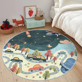 Detský koberec ø 120 cm Comfort – Mila Home
