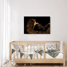 Obraz - Žena zo zlata (90x60 cm)