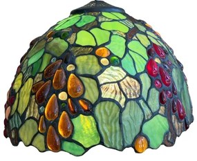 Tiffany luster do obývačky kolekcia WINE OVAL 2*E27