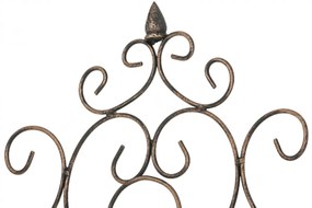 2x Mriežka na popínavé rastliny Paula - 180 x 85,5 cm - Bronzová