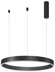 LED luster Motif 60 čierne stmievateľné