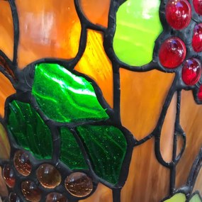 Dekoračná stolná Tiffany lampa GRAPE 45*Ø17