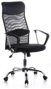 hjh Office Kancelárska stolička Aria High, čierna  (100337166)