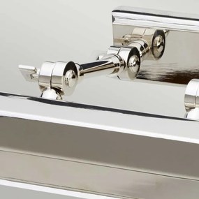 Elstead CHAWTON-PLM-PN - Obrazové svietidlo CHAWTON 2xE14/40W/230V chróm