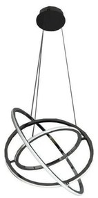 LED Stmievateľný luster na lanku LED/105W/230V 3000-6500K + diaľkové ovládanie