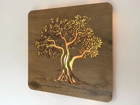 Obraz na stenu strom Olivovník na batérie