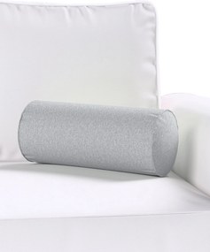 Jednoduchý valcový vankúš farba produktu sivá látka zapletaná