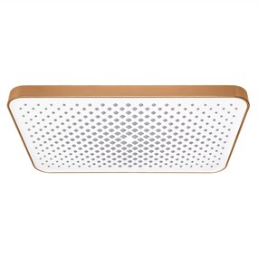 Rea JS-032, obdĺžniková dažďová sprchová hlavica, 38 × 21 cm, medená matná, REA-P0397