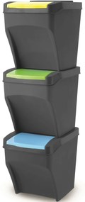 Kôš na triedený odpad Recykle BIN 3x 25 l