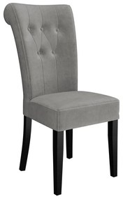 Jedálenská stolička ST65, Farby: biela polomatná, Potah: Magic Velvet 2216