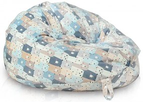 INTERMEDIC SK Sedací vak Veselý Macko – detský vzor s medvedíkmi Veľkosť: L