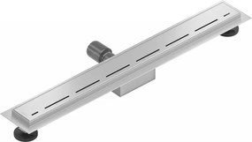 Mexen Flat nerezový sprchový žľab 70 cm vzor M03, 1022070-15
