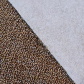 Betap, Koberec metráž Rambo-Bet 93, na mieru, šíře 3m,4m,5m, hnedá, ab (mriežka), kuchyňa