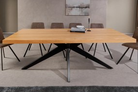 Jedálenský stôl ZEUS 200 cm v prevedení oak