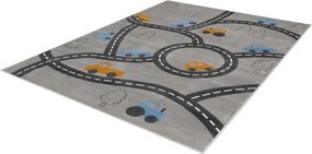 Detský koberec FD Sensi Trip popolový