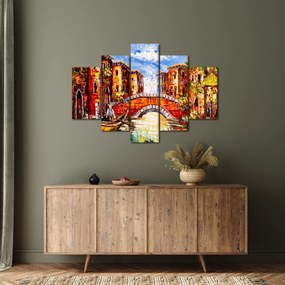Obraz - Olejomaľba mesta III. (150x105 cm)