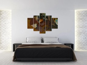 Obraz - Henri de Toulouse-Lautrec, At the Moulin Rouge, reprodukcia (150x105 cm)