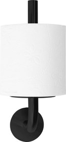 Tutumi Rea, držiak na toaletný papier 3M 322220A, čierna matná, REA-77102