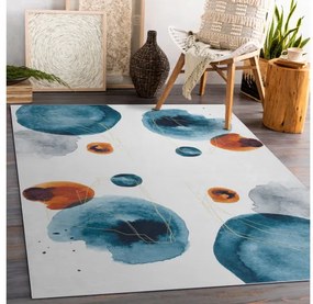 Dywany Łuszczów, Kusový koberec ANDRE Abstraction 1112, 80x150, viacfarebná, chodba / predsieň