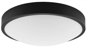 Stropné svietidlo JONAS 2xE27/60W/230V pr. 36 cm čierna