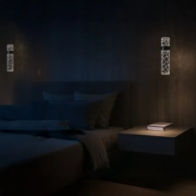 LED luster na lanku LAGOS LED/8W/230V zlatý