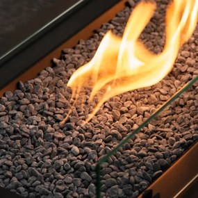 Planika Rio Table GAS - Vonkajší plynový krb 46x106 cm 10kW