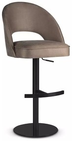 BAROVÁ STOLIČKA VESSA PUMP + ČIERNY PODSTAVEC SOFT 24