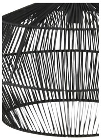 Matne čierne stropné svietidlo ø 49 cm Deya - Light &amp; Living