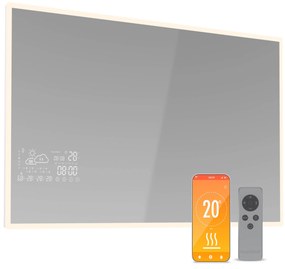 Blumfeldt Infračervený ohrievač, Smart Mirror, Infračervené žiarenie, 500 W, IP43