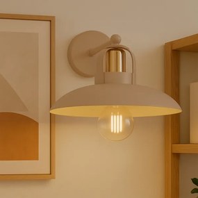 Brilagi - Nástenné svietidlo FLAMENGO 1xE27/60W/230V béžová