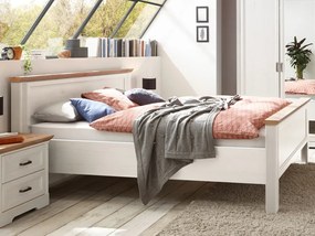 Posteľ Jasmin 180x200 cm, borovica/dub artisan