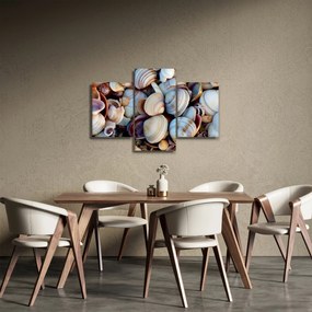 Obraz mušlí (90x60 cm)