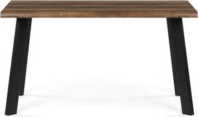 Jedálenský stôl 80x140 cm HT-F4514 OLW staré drevo