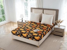 Obliečka z mikrovlákna ORANGE PUMPKINS farebná 90x200 cm