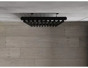 Mexen Tulsa, vykurovacie teleso 1600 x 420 mm, 613 W, čierna, W219-1600-420-00-70