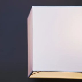 Dizajnová stolová lampa Martens biele
