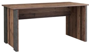 Písací stôl Symmach 153 Old-Wood Vinteage/Beton