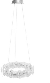 Toolight Toolight, LED závesné svietidlo 47cm, 36W, 4000K, MS016-CP, chrómová, OSW-09628