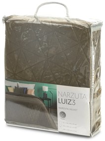 EUROFIRANY PREHOZ NA POSTEĽ LUIZ3 170X210 CM HNEDÝ